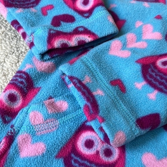 Girls Hanna Andersson Fleece Sweater Size 4 - Picture 3 of 4